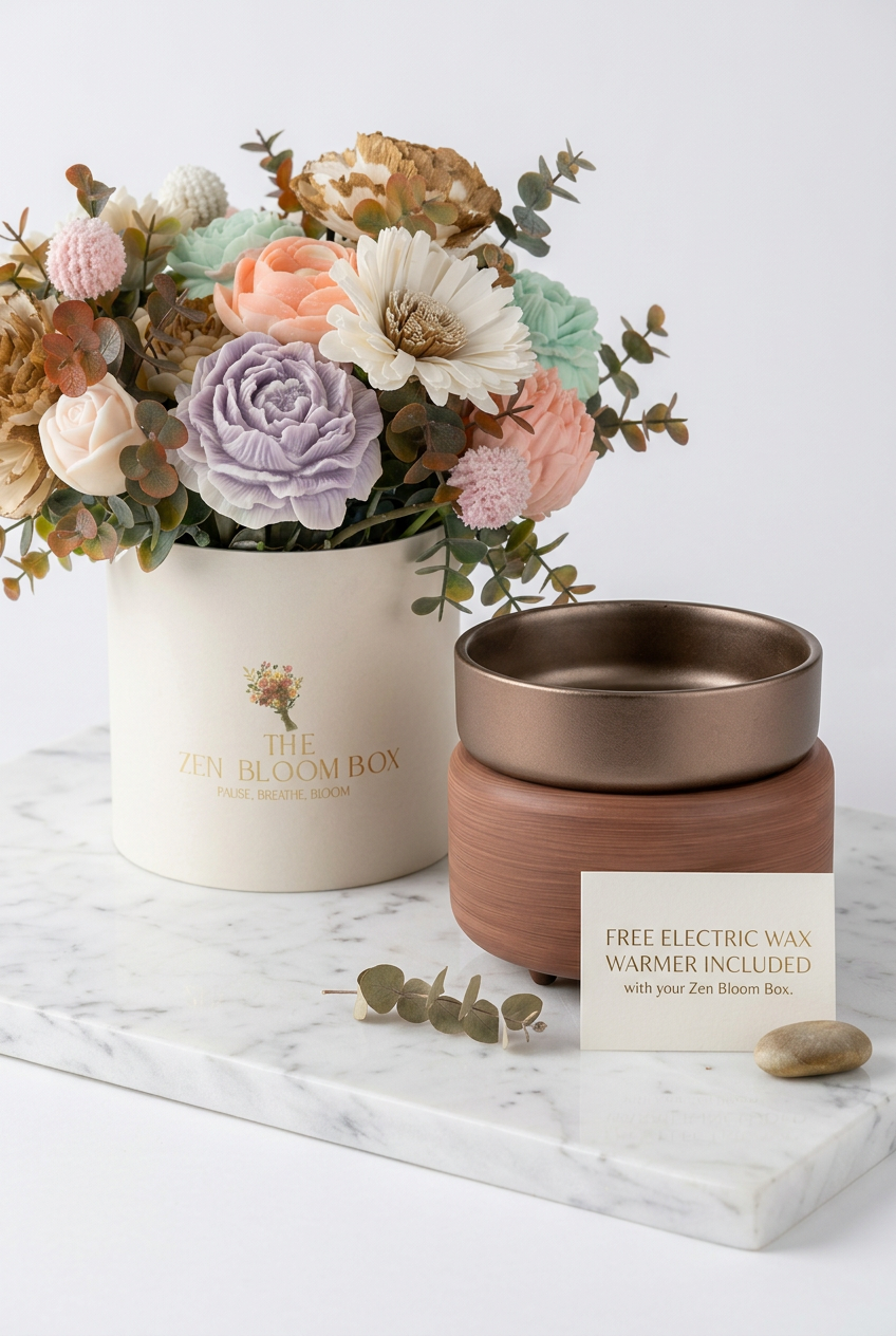 Bronze ceramic wax warmer